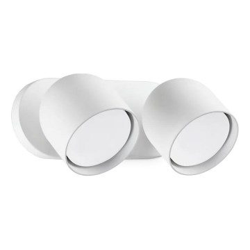 Ideal Lux - LED Стенен спот DODO 2xGX53/9W/230V бял