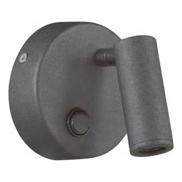 Ideal Lux - LED стенен спот PAGE LED/3W/230V CRI 90 черен