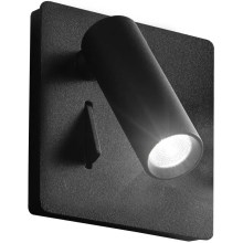 Ideal Lux - LED Стенен спот LITE LED/3W/230V черен