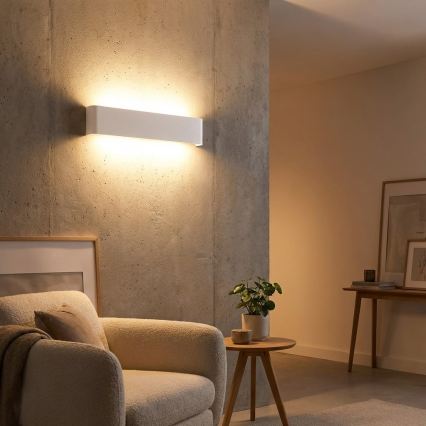 Ideal Lux - LED стенно осветително тяло DELTA LED/37W/230V 3000K 110 cm CRI 90 бяло