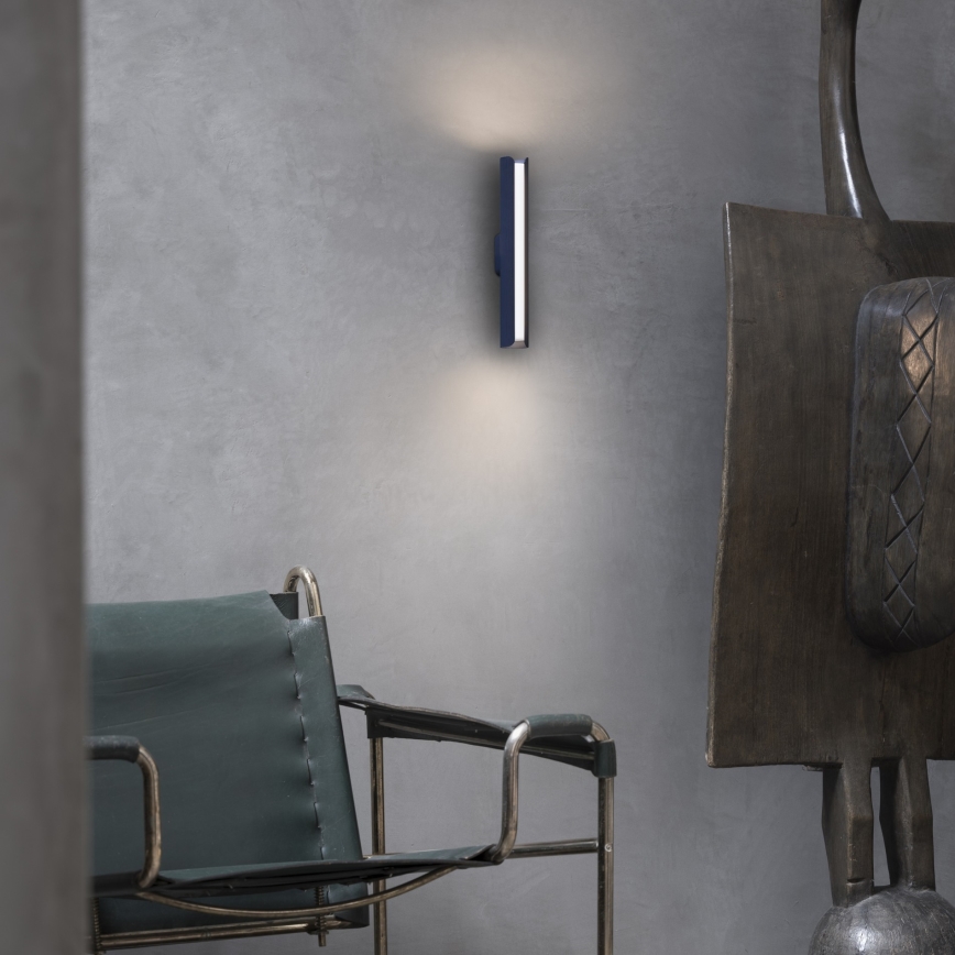 Ideal Lux - LED стенна лампа DORICA LED/8,5W/230V CRI 90 синя