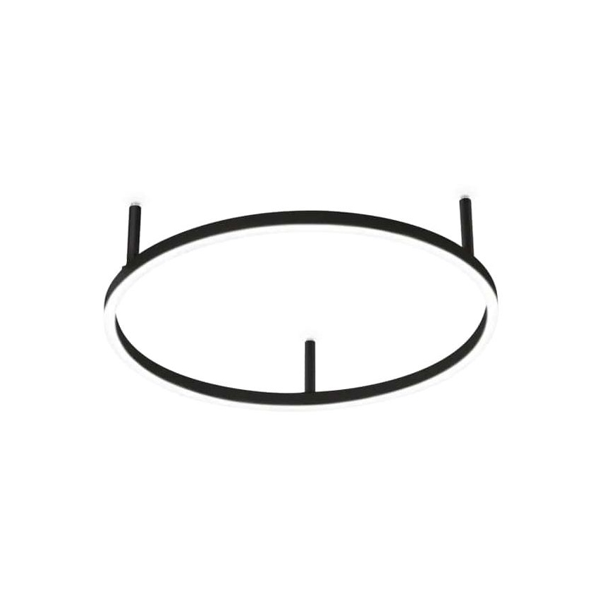 Ideal Lux - LED плафон ORACLE SLIM LED/29W/230V 3000K CRI 90 диам. 50 см черен