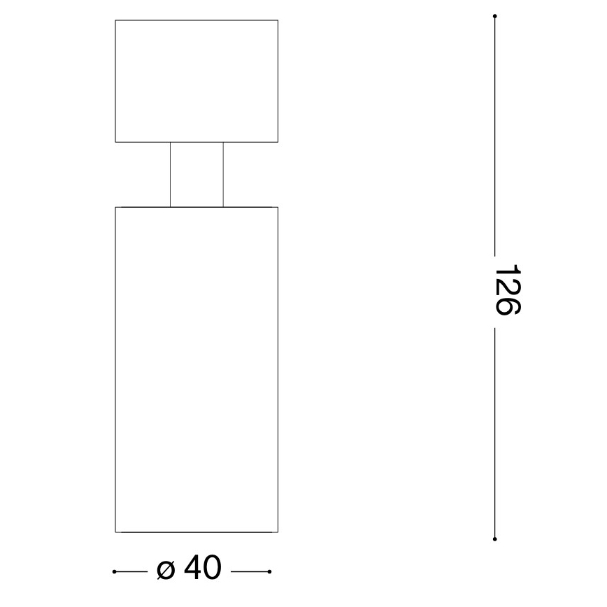 Ideal Lux - LED точково осветително тяло DYNAMITE 1xGU10/7W/230V CRI 90 бяло