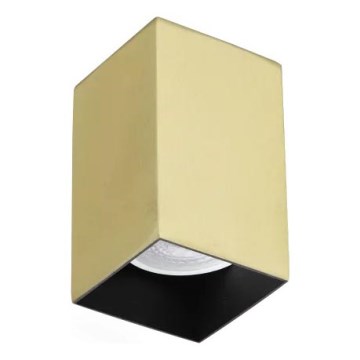 Ideal Lux - LED точково осветително тяло LOOK 1xGU10/7W/230V CRI 90 6x6 см месинг