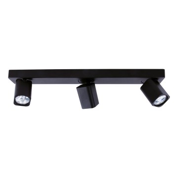 Ideal Lux - LED точково осветително тяло RUDY 3xGU10/7W/230V CRI 90 черно
