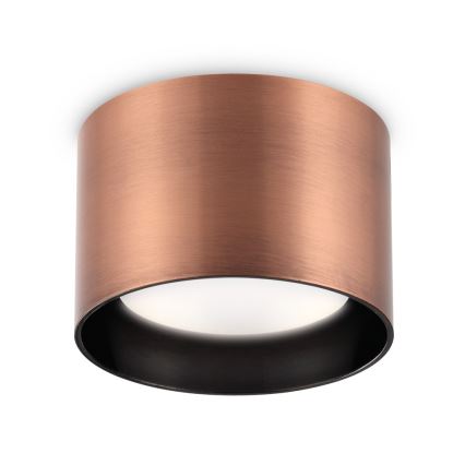 Ideal Lux - LED точково осветително тяло SPIKE 1xGX53/9W/230V Ø 10 см медно