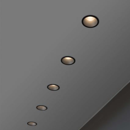Ideal Lux - LED вградено таванно осветително тяло GAME TRIM LED/11W/230V 3000K CRI 90 Ø 8,5 см IP40 златисто/черно