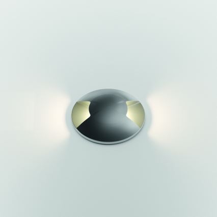 Ideal Lux - LED вградено настилно осветително тяло ROCKET LED/3W/230V CRI 90 IK08 IP67 матов хром