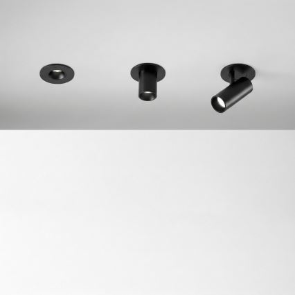 Ideal Lux - LED Вградено точково осветително тяло NOVA LED/6W/230V 3000K CRI 90 Ø 6,8 см черно