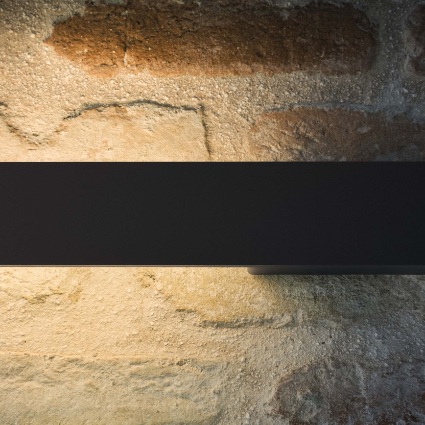 Ideal Lux - LED външно стенно осветително тяло LINEA LED/23W/230V CRI 90 144 cm IP54 черно