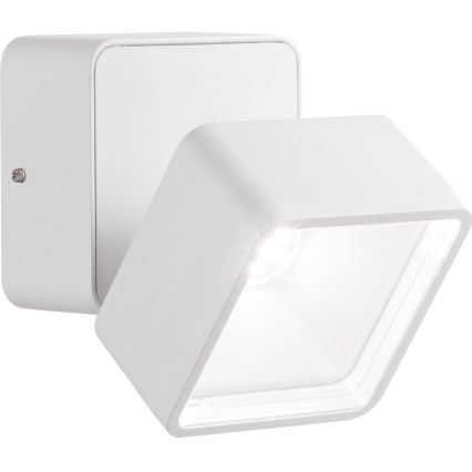 Ideal Lux - LED външен стенен осветител OMEGA LED/7W/230V CRI 90 IP54 бял