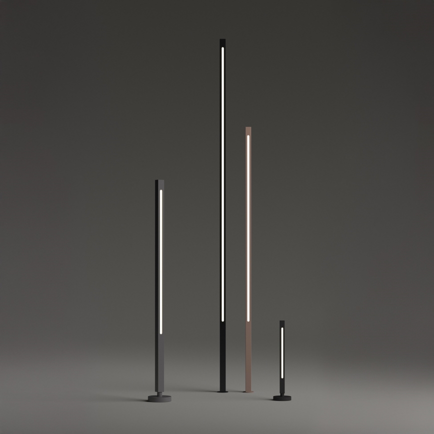 Ideal Lux - LED външна лампа JEDI LED/12W/230V 80 cm CRI 90 IP65 антрацит