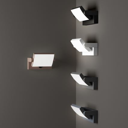 Ideal Lux - LED външен стенен осветител със сензор SWIPE LED/21W/230V CRI 90 IP54, сив
