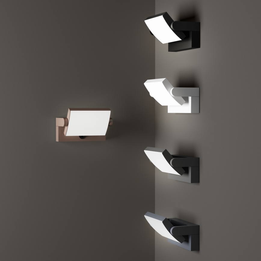 Ideal Lux - LED външен стенен осветител със сензор SWIPE LED/21W/230V CRI 90 IP54, сив