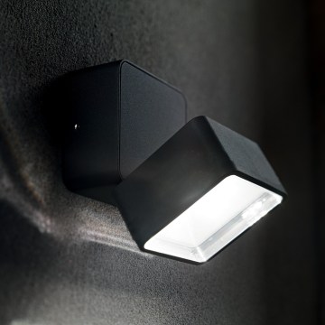 Ideal Lux - LED Външно стенно осветително тяло OMEGA LED/7W/230V CRI 90 IP54 кафяво