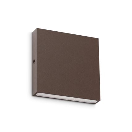 Ideal Lux - LED външно стенно осветително тяло POST-IT LED/3W/12V CRI 90 кафяво