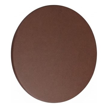 Ideal Lux - LED външно стенно осветително тяло PUNTO LED/16W/230V CRI 90 Ø 30 cm IP54 кафяво