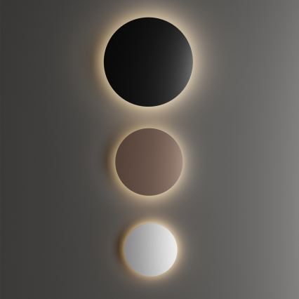 Ideal Lux - LED външен стенен осветител PUNTO LED/9W/230V CRI 90 Ø 18 cm IP54 черен