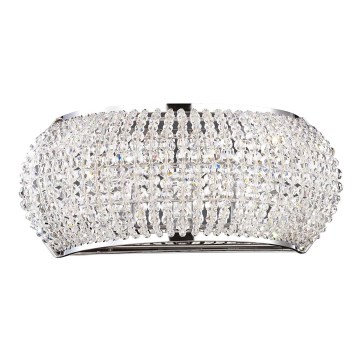 Ideal Lux - LED Кристален аплик PASHA 3xG9/3W/230V лъскав хром
