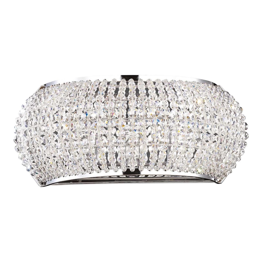 Ideal Lux - LED Кристален аплик PASHA 3xG9/3W/230V лъскав хром
