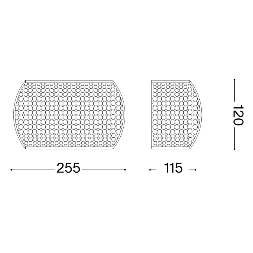 Ideal Lux - LED Кристален аплик PASHA 3xG9/3W/230V лъскав хром