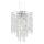 Ideal Lux - LED Кристален пендел EVASIONE 8xG9/3W/230V Ø 41 см лъскав хром