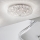 Ideal Lux - LED Кристална плафониера KING 9xG9/3W/230V Ø 53,5 см лъскав хром