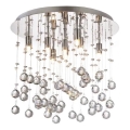 Ideal Lux - LED Кристална плафониера MOONLIGHT 8xG9/3W/230V Ø 40 см лъскав хром