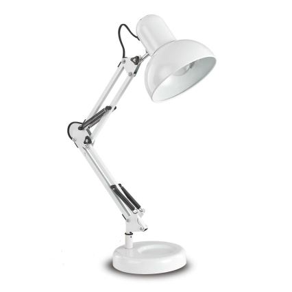 Ideal Lux - Настолна лампа 1xE27/40W/230V бяла