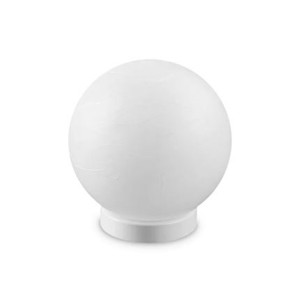 Ideal Lux - Настолна лампа CARTA 1xE27/25W/230V Ø 20 см бял