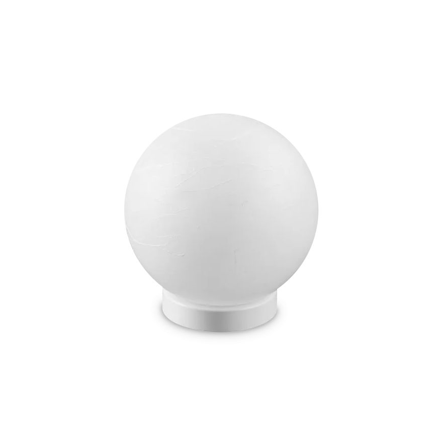Ideal Lux - Настолна лампа CARTA 1xE27/25W/230V Ø 20 см бял