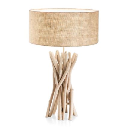 Ideal Lux - Настолна лампа DRIFTWOOD 1xE27/60W/230V гуава