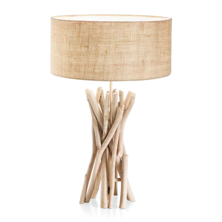 Ideal Lux - Настолна лампа DRIFTWOOD 1xE27/60W/230V гуава