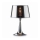 Ideal Lux - Настолна лампа LONDON 1xE27/60W/230V лъскав хром