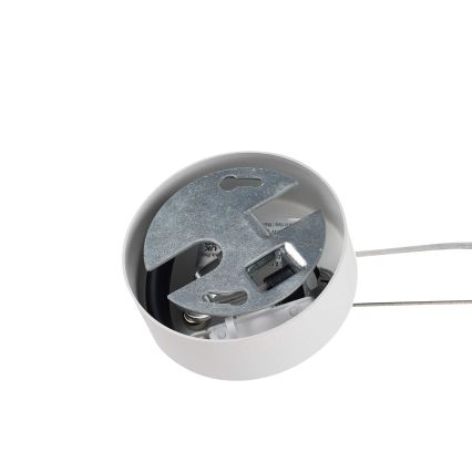 Ideal Lux - Пендант на кабел MAPA 1xE27/42W/230V Ø 30 см бял