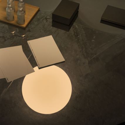 Ideal Lux - Пендант на кабел MAPA 1xE27/42W/230V Ø 50 см, бял
