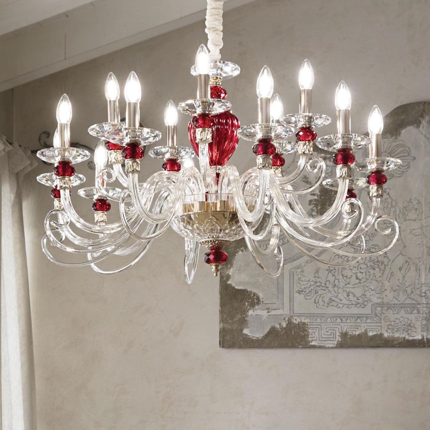 Ideal Lux - Пендел BARONET 15xE14/40W/230V