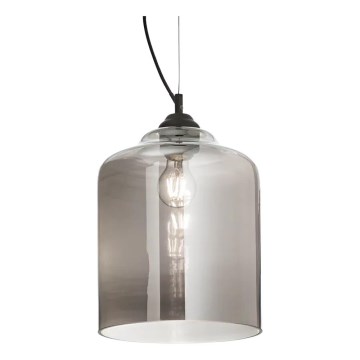 Ideal Lux - Пендел BISTRO 1xE27/60W/230V Ø 24 см опушен
