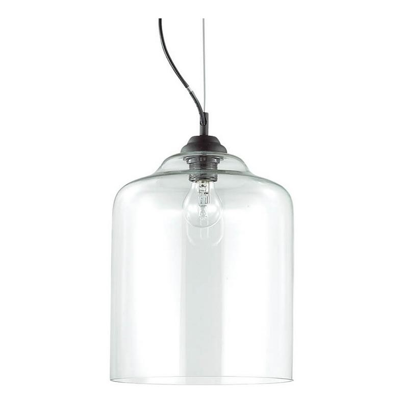 Ideal Lux - Пендел BISTRO 1xE27/60W/230V Ø 24 см прозрачен
