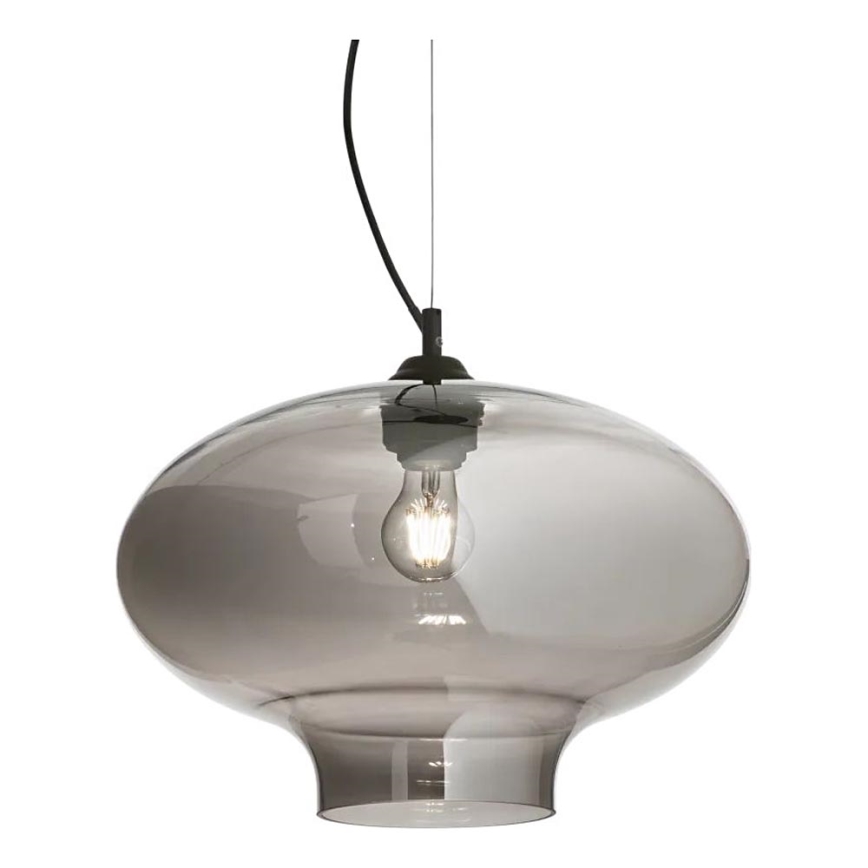 Ideal Lux - Пендел BISTRO 1xE27/60W/230V Ø 40 см опушен