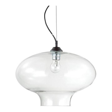 Ideal Lux - Пендел BISTRO 1xE27/60W/230V Ø 40 см прозрачен