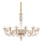 Ideal Lux - Пендел BRIGITTA 12xE14/40W/230V Ø 120 см месинг