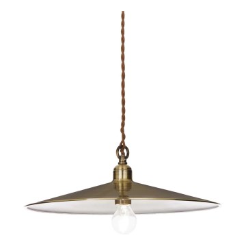 Ideal Lux - Пендел CANTINA 1xE27/42W/230V Ø 35 см бронзов