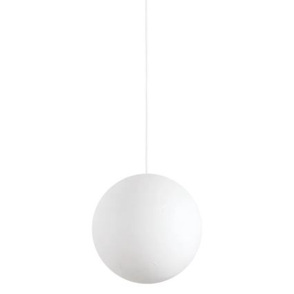Ideal Lux - Пендел CARTA 1xE27/25W/230V Ø 30 см бял