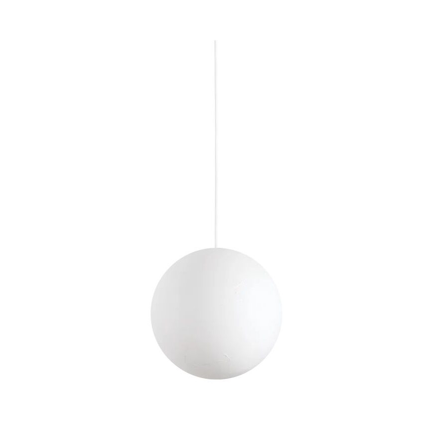 Ideal Lux - Пендел CARTA 1xE27/25W/230V Ø 30 см бял