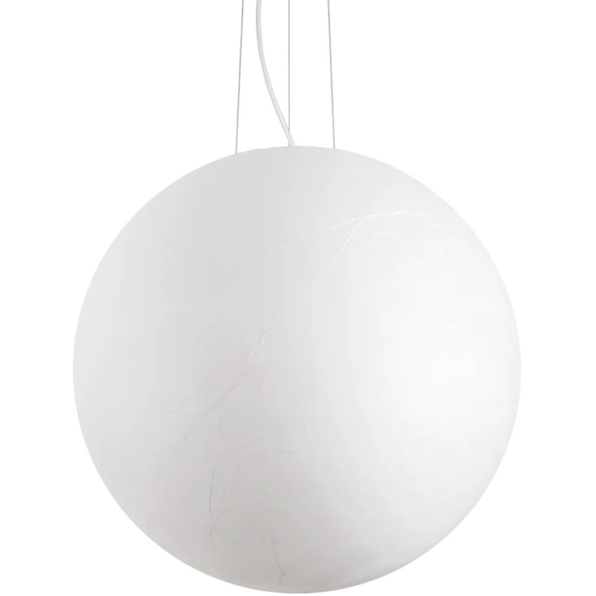 Ideal Lux - Пендел CARTA 1xE27/60W/230V Ø 60 см бял