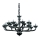 Ideal Lux - Пендел CASANOVA 16xE14/40W/230V Ø 120 см сив