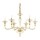 Ideal Lux - Пендел DANIELI 6xE14/40W/230V Ø 85 см месинг