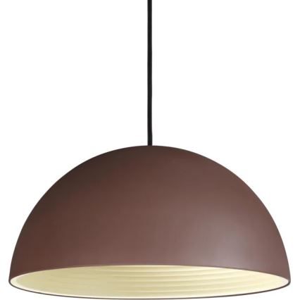 Ideal Lux - Пендел FOLK 1xE27/60W/230V Ø 40 см кафяв