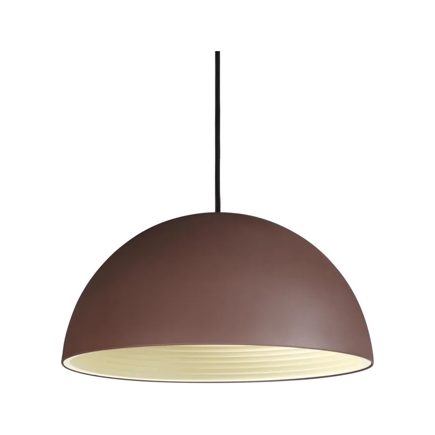 Ideal Lux - Пендел FOLK 1xE27/60W/230V Ø 40 см кафяв